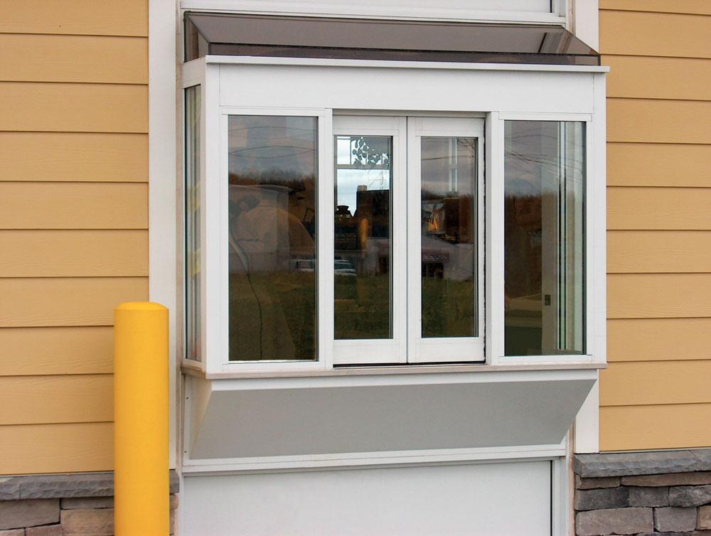 Drive-thru window by Door Services Corporation