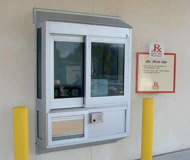 Drive-thru window by Door Services Corporation