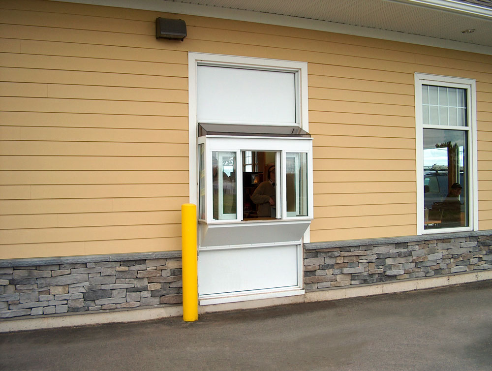Drive-thru window by Door Services Corporation