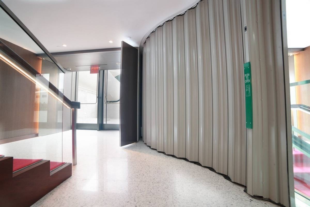Fire and Security Door on a stairwell by Door Services Corporation