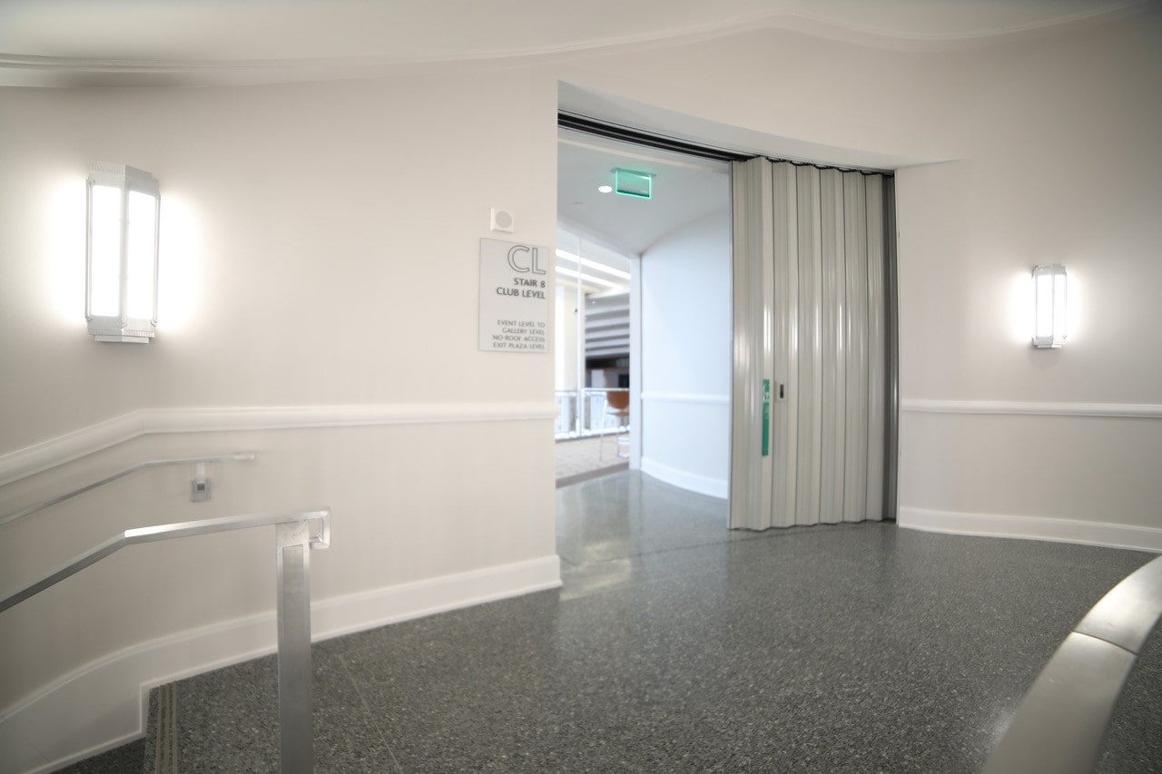Fire and Security Door on a stairwell by Door Services Corporation