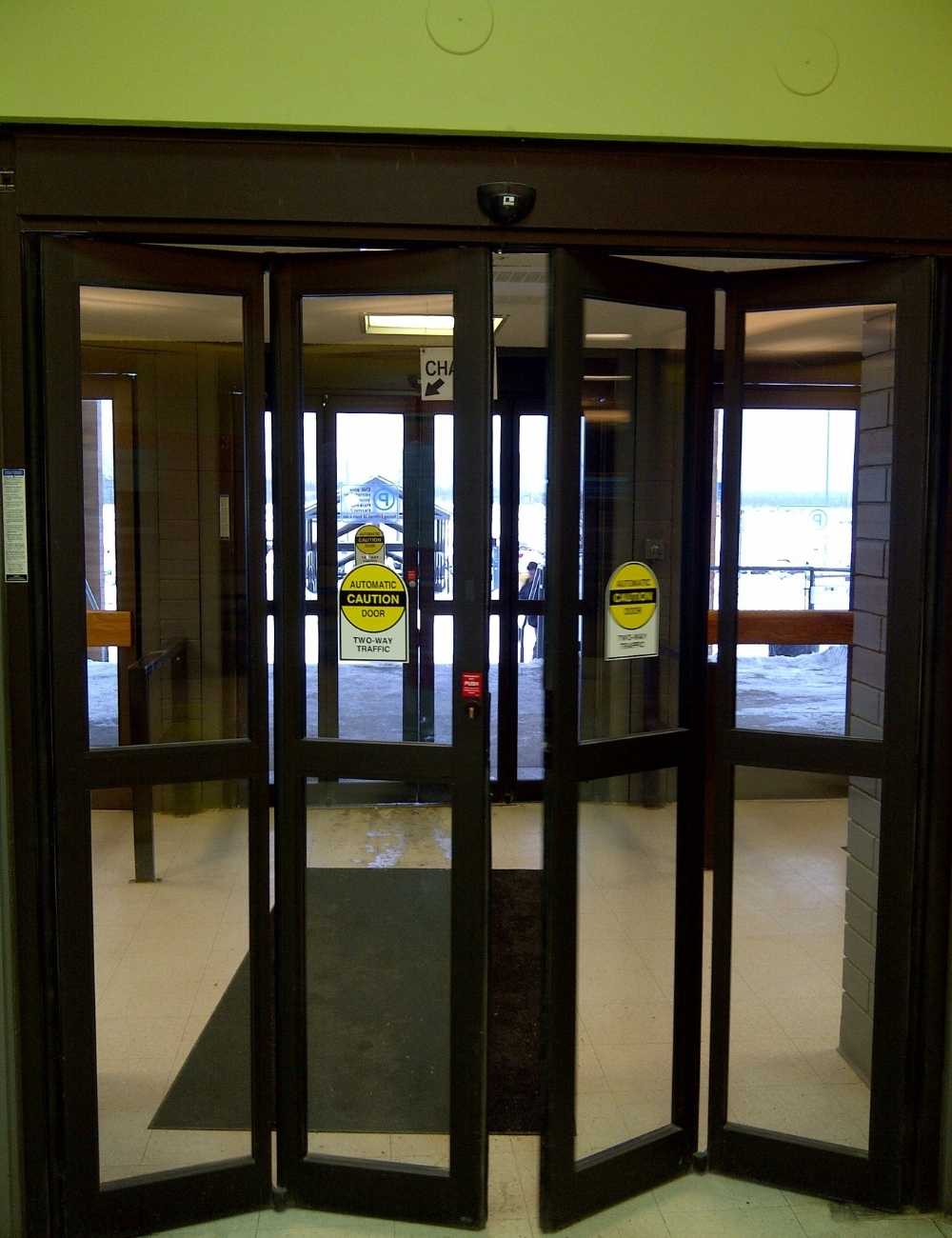 Prince George Airport Folding Door