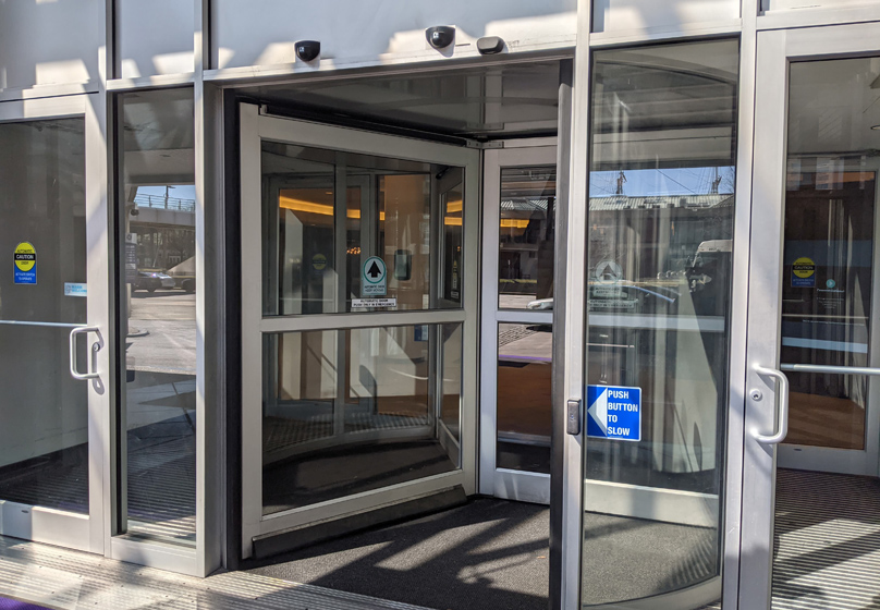 Revolving Door installed by Door Services Corporation