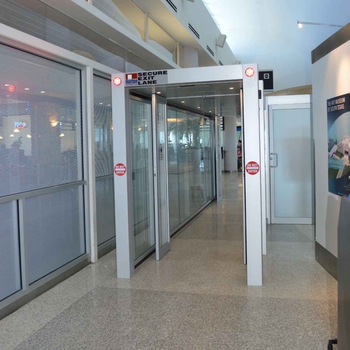 Secure Exit Lane by Door Services Corporation