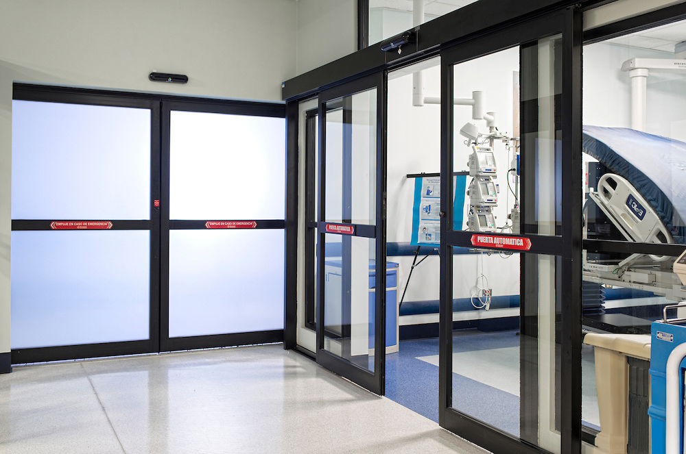 Costa Rica Hospital Sliding Door by Door Services Corporation