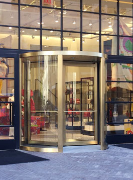 revolving door